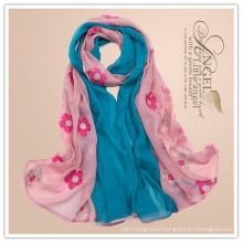 Ningbo Lingshang 2015 new Printing assorted color Chevron infinity scarf